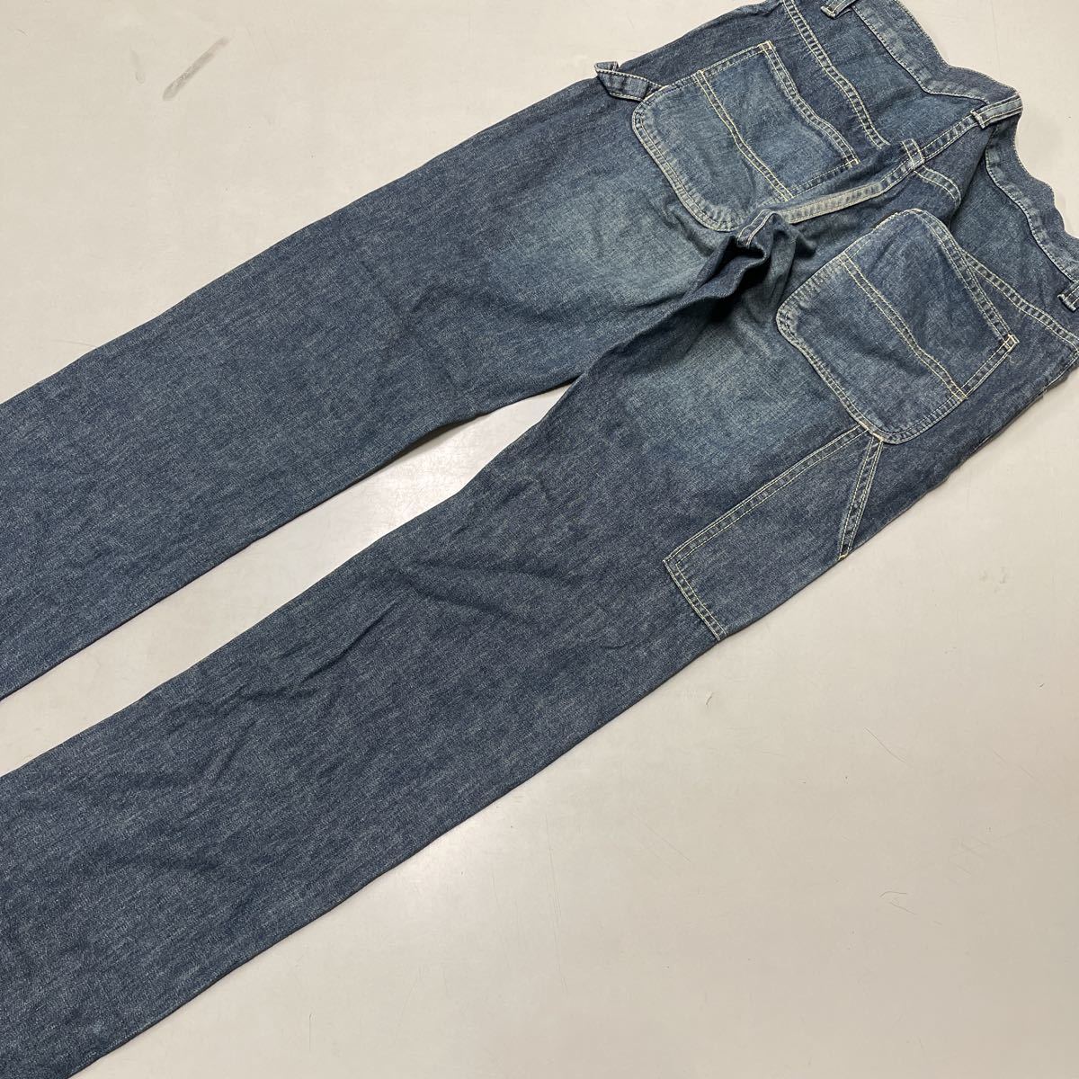 KATHARINE HAMNETT Katharine Hamnett Hamnett painter's pants Denim джинсы M размер сделано в Японии MADE IN JAPAN мужской низ 