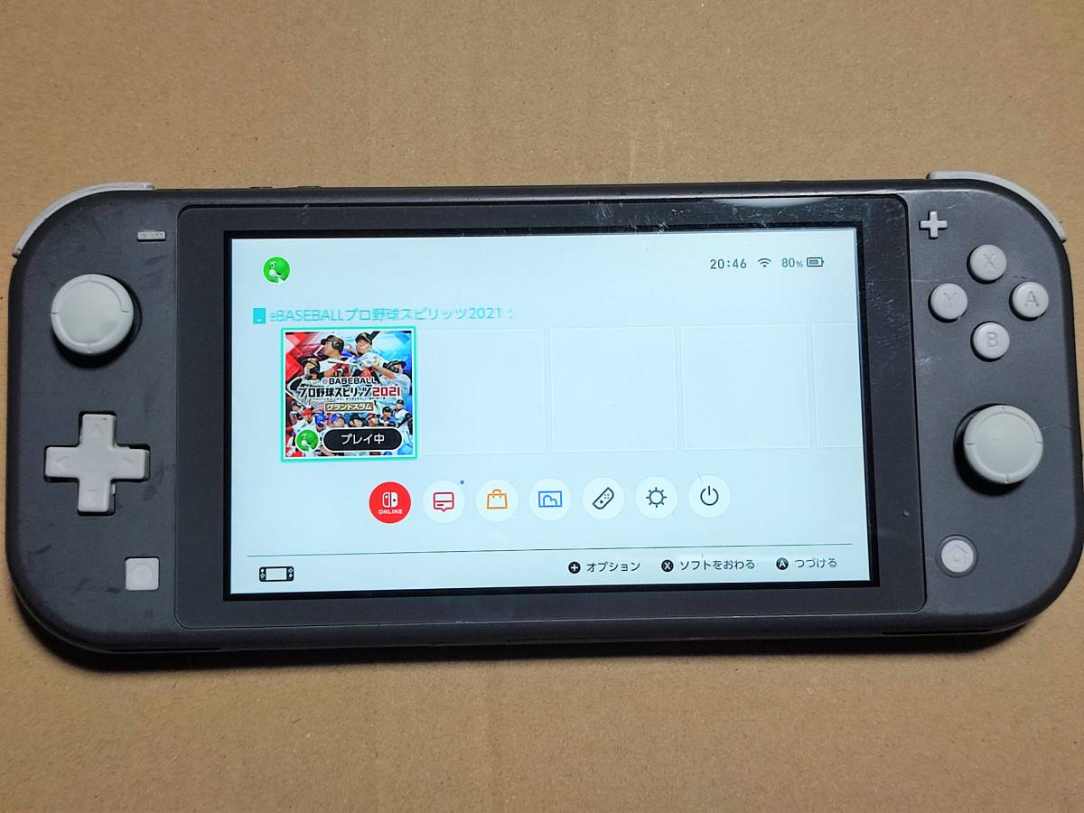 Nintendo Switch Lite 傷あり 送料無料 傷多い動作品 Nintendo Switch Lite グレー 本体のみ