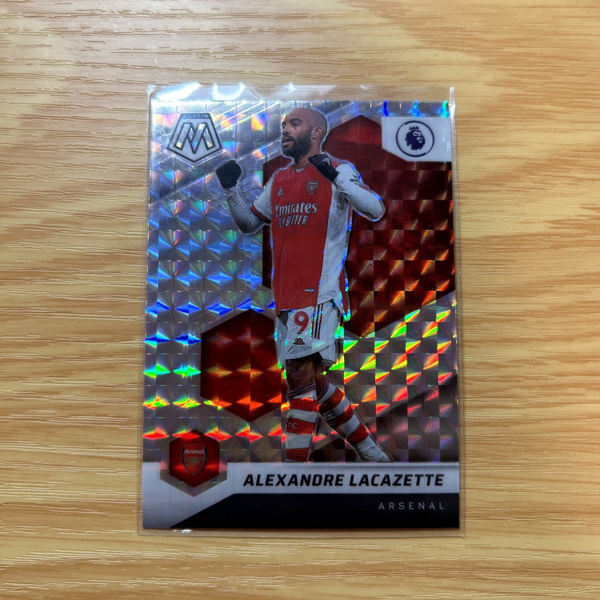 2021-22 Panini Mosaic Premier League Alexandre Lacazette mosaic prizm_画像1