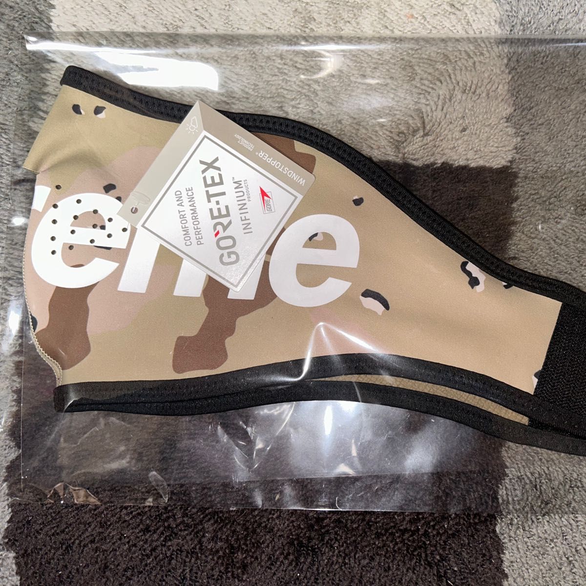 supreme WINDSTOPPER Facemask Chocolate Chip Camo