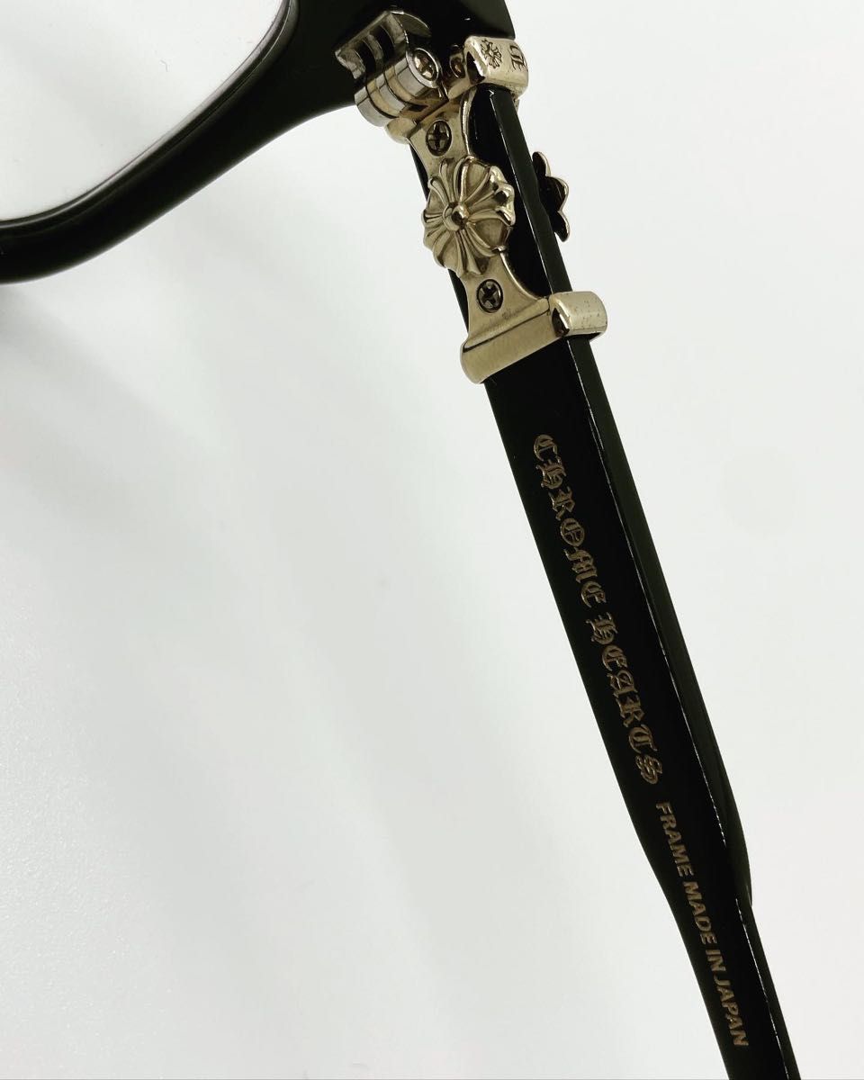 クロムハーツ COX UCKER MBK クロス 眼鏡 メガネ chプラス Chrome
