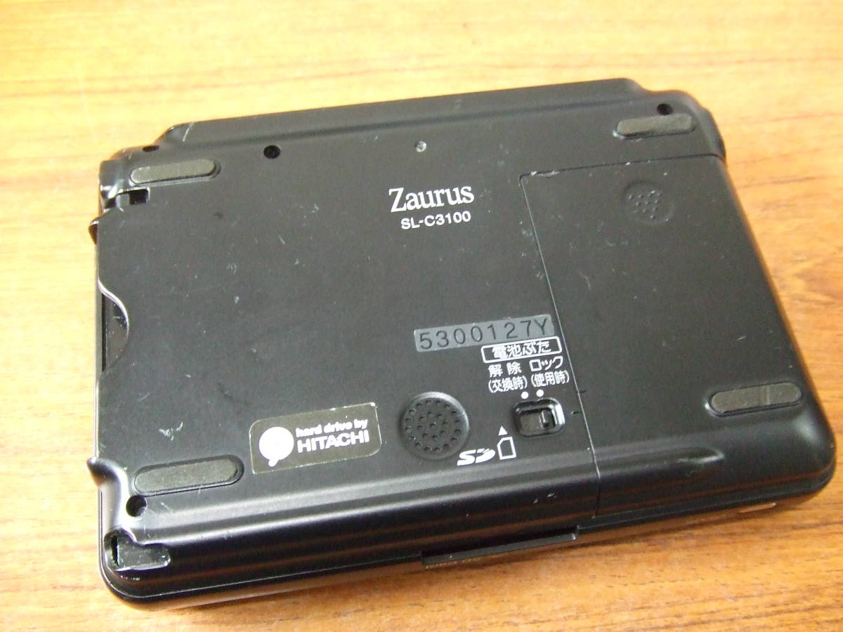  a931 ジャンク SHARP ザウルス Zarusu SL-C3100 PDA シャープ 中古 本体の画像7