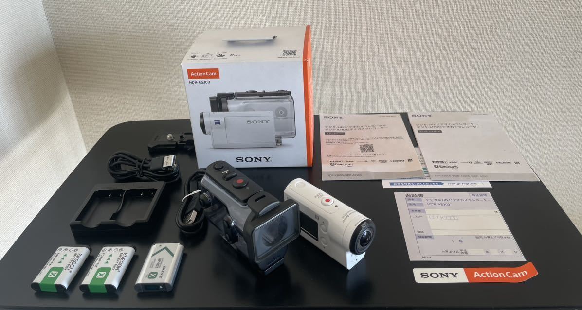 送料無料】SONY HDR-AS300 予備バッテリーパック2個付き pn-tebo.go.id