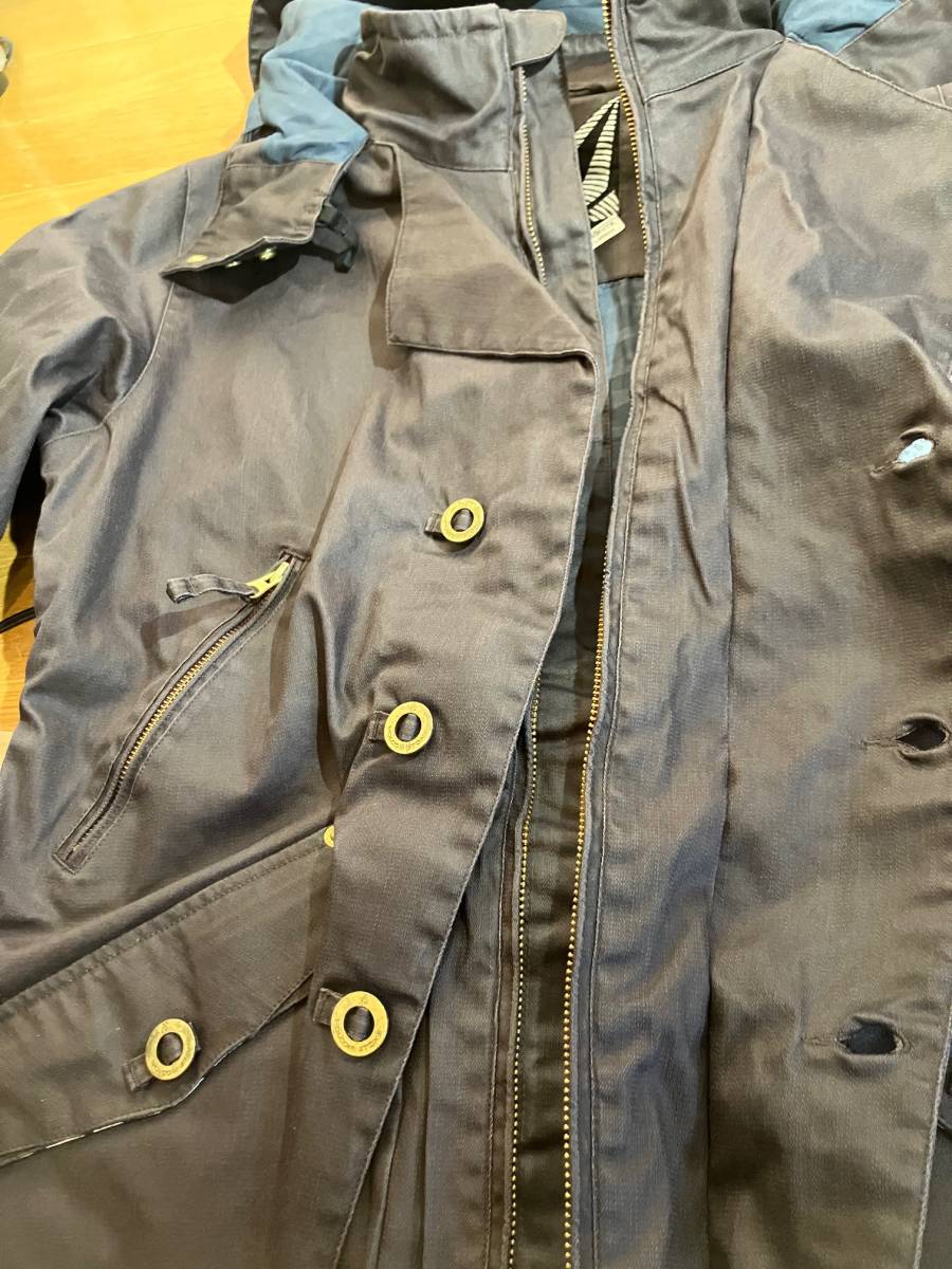 送料込 新品 VOLCOM ボルコム Mサイズ リアルデニム DENIM 茶色 送料込 新品 VOLCOM ボルコム Mサイズ リアルデニム DENIM 茶色