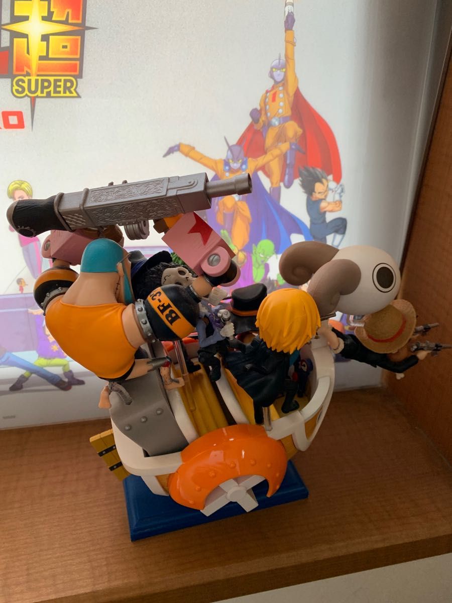 ワンピース ワーコレ ~ミニメリー号ATTACK~ 全7種+ミニメリー号