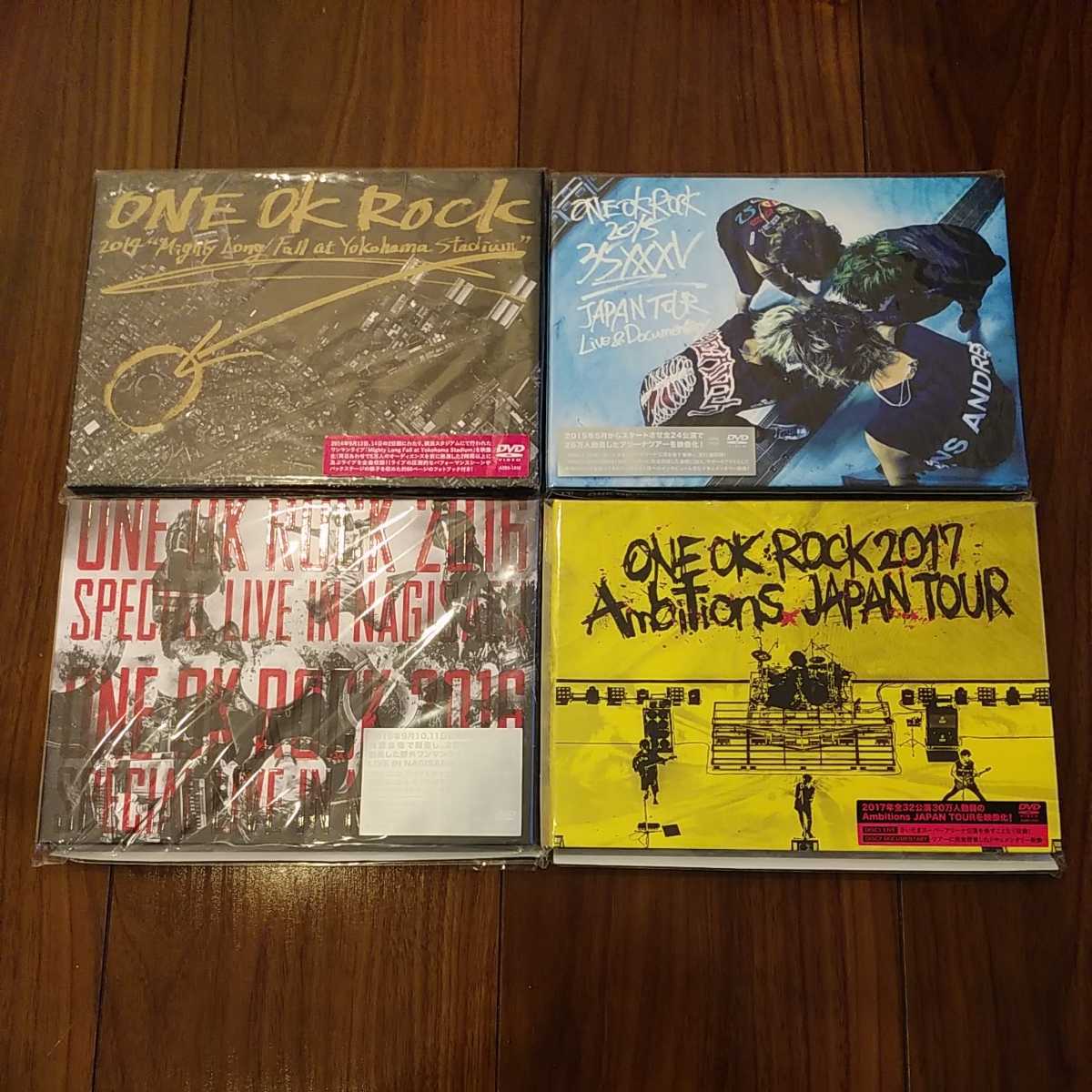 Yahoo!オークション - 【送料無料・まとめ売り】ONE OK ROCK DVD 4...