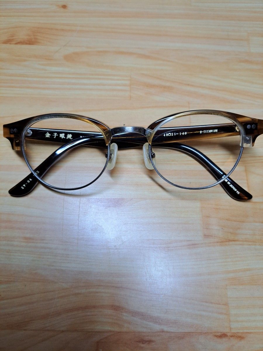 《美品》金子眼鏡VANTAGE KV84-BRS