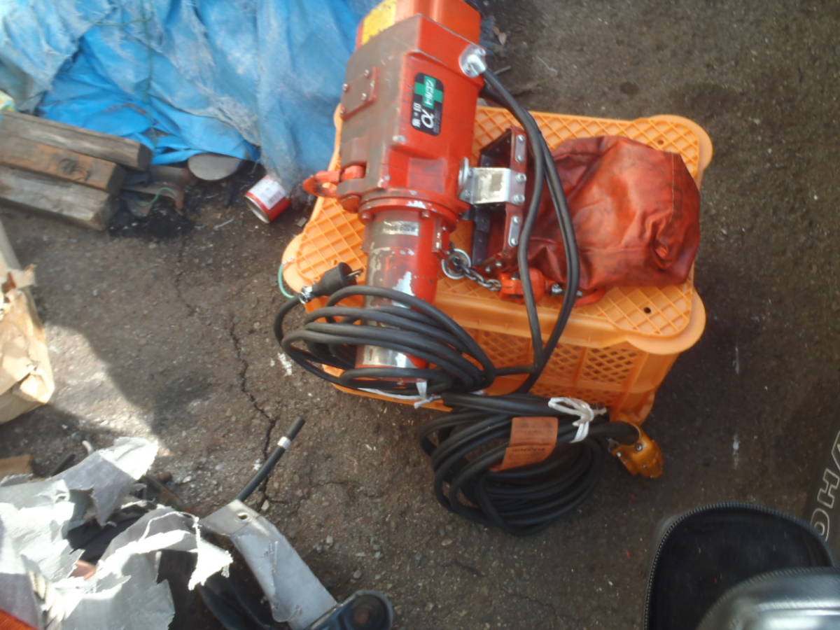 国内即発送】 象印 電気チェーンブロック 100kg 揚程8m AHWK1080 1台 222-4361 mandhucollege.edu.mv