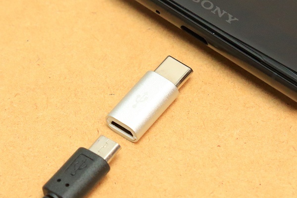 [マイクロUSB→タイプC変換コネクタA]送料\0 機種変前のスマホの充電ケーブルを活用できる MicroUSBをタイプCコネクタに変換 新品 即決_画像8