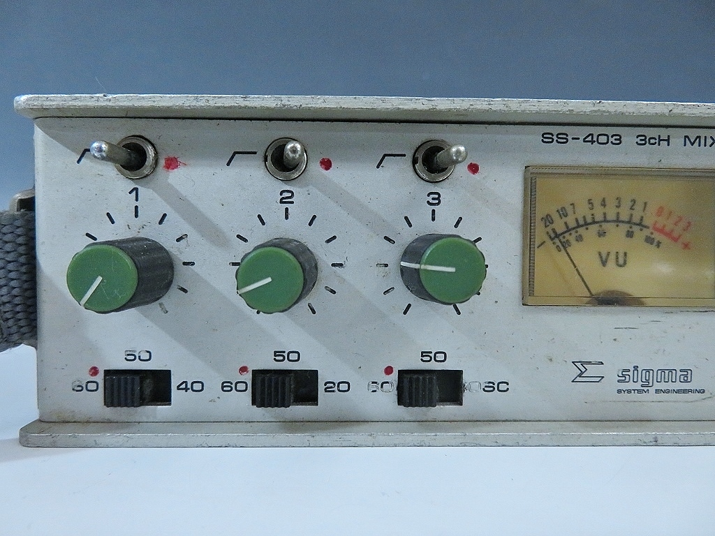 Yahoo!オークション - sigma/シグマ ss-403 3ch mixer ミキサー Yahoo!オークション - sigma/シグマ ss-403 3ch mixer ミキサー