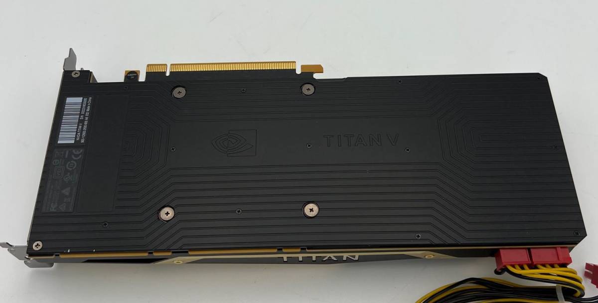 NVIDIA TITAN V HBM2 12GB グラフィックボード　極上品　動作保証