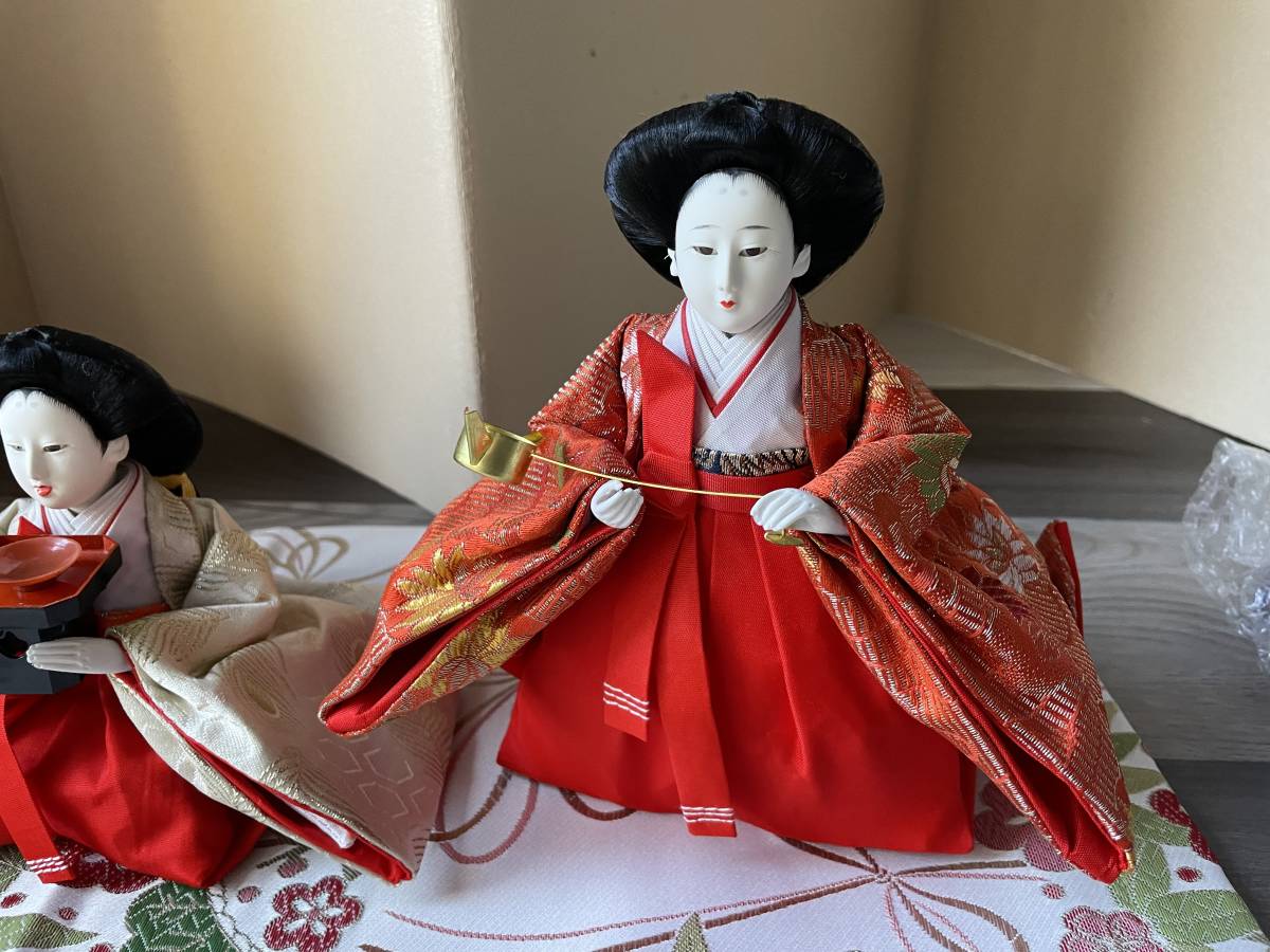 『雛人形 ひな祭り』久月 三人官女 日本伝統人形 ひな人形_画像4