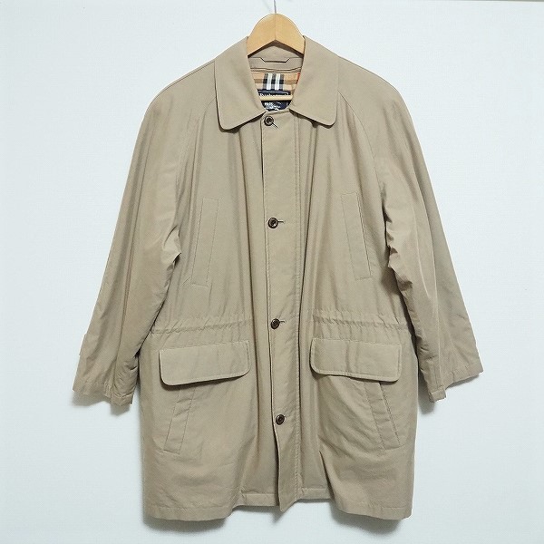 #wnc バーバリー BURBERRY コート MA ベージュ系 ダウン ライナー付き メンズ [776392]_画像1