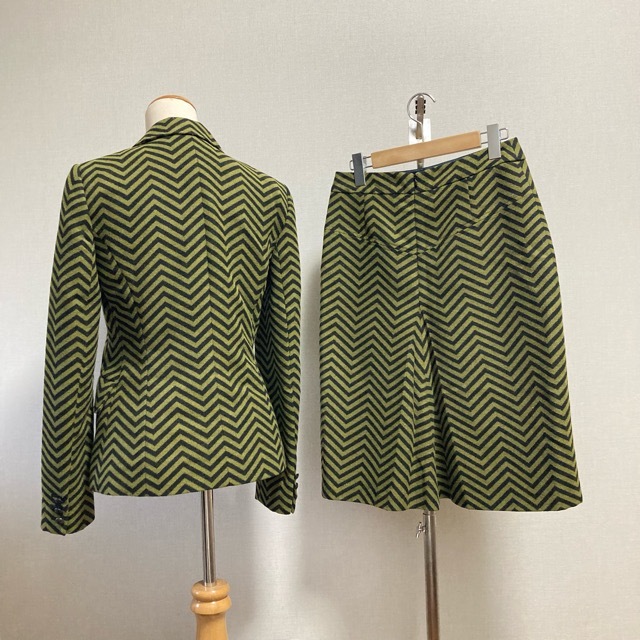 #wnc Castelbajac JC de Castelbajac юбка костюм 42 зеленый серия чёрный выставить sheb long рисунок женский [792277]