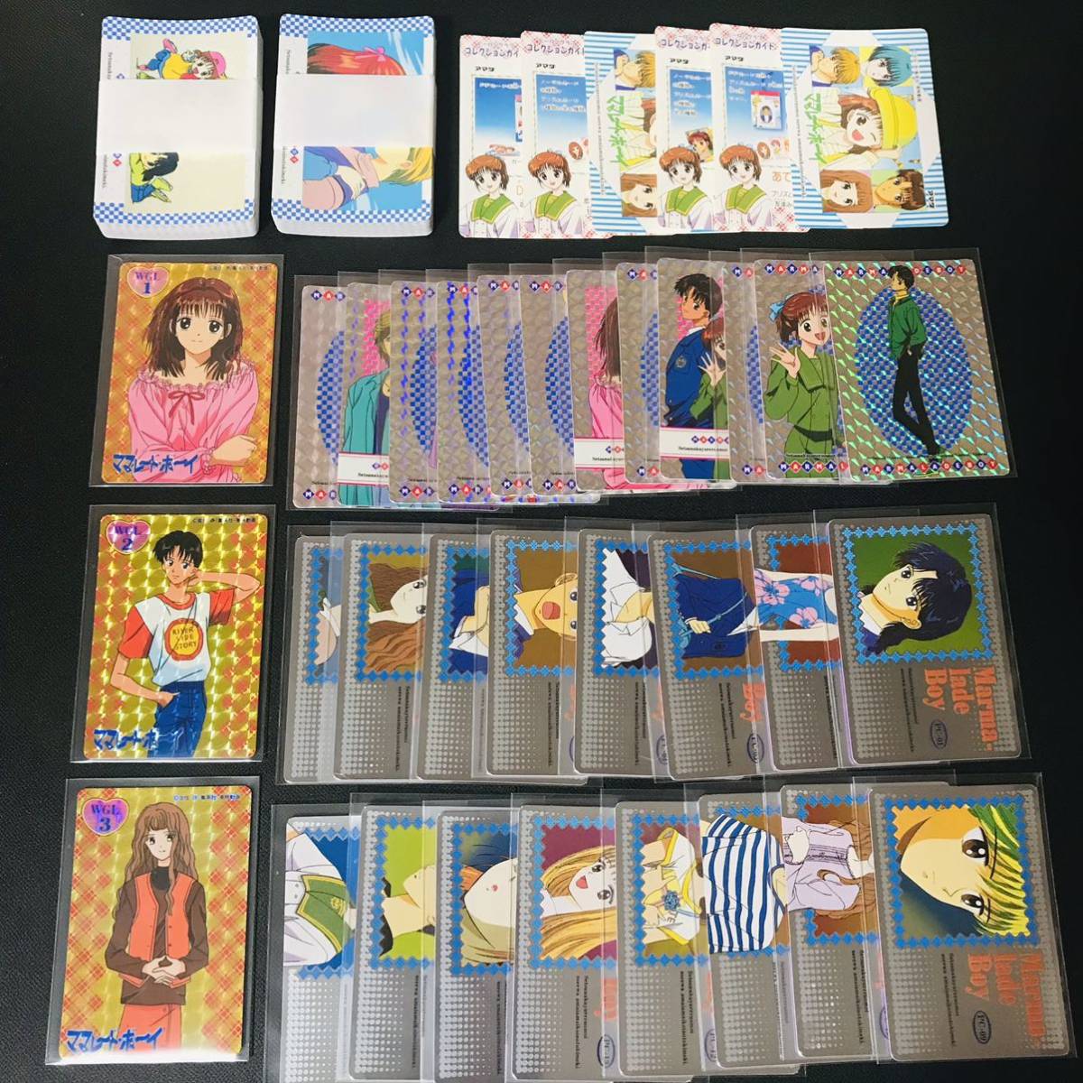 ママレードボーイ カードダス ヒーローコレクション 全100種類＋WGL3種類＋チェックリスト フルコンプ 1994 アマダPPカード マイナーカード