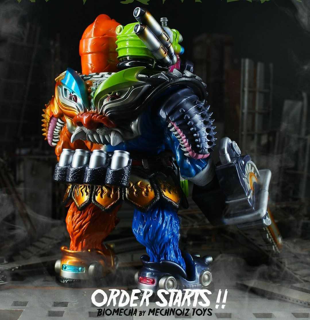 トレフォイル mechnoiz toys black ace メタ赤インディーズ ソフビ
