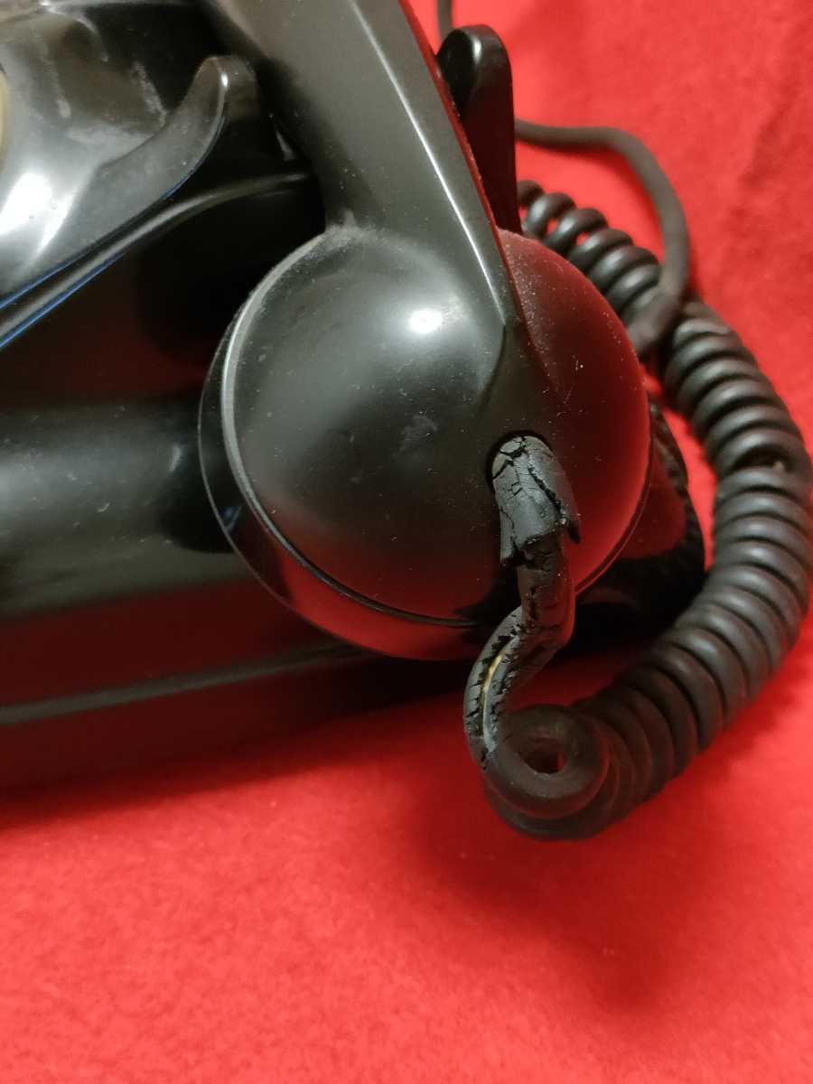 黒電話 昭和レトロ アンティーク 電話機 4号 A 自動式電話機 電電公社