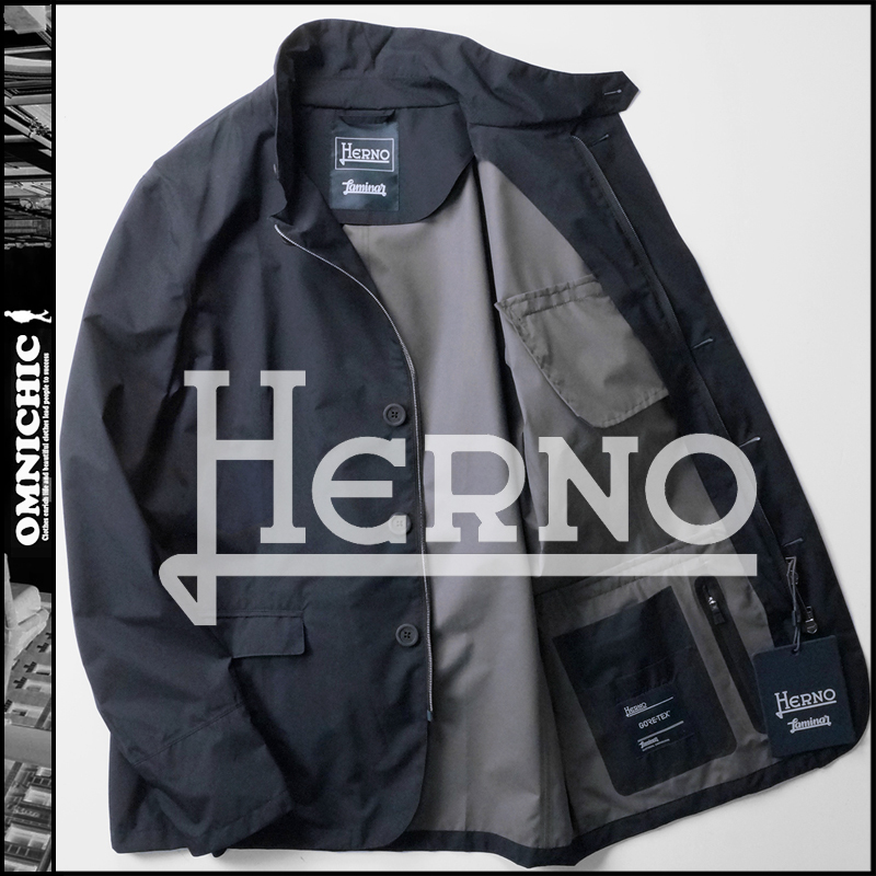 □新品税込89,640円【HERNO】ヘルノ人気のGORE-TEXラミナーLAMINAR