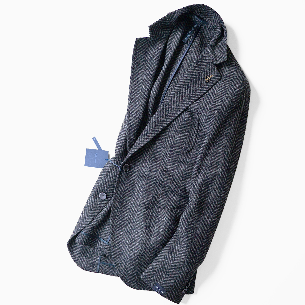 □新品税込97,900円【PAOLONI】パオローニ人気の極上ヘリンボーン