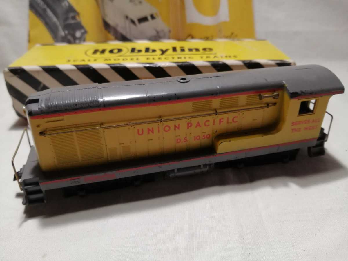 鉄道模型　HOゲージ機関車　1970年代　アメリカ　UNION PASIFIC　[HO BBYLINE] 紙箱カタログ付属　JOHN A.ENGLISH社　23O127g2_画像2