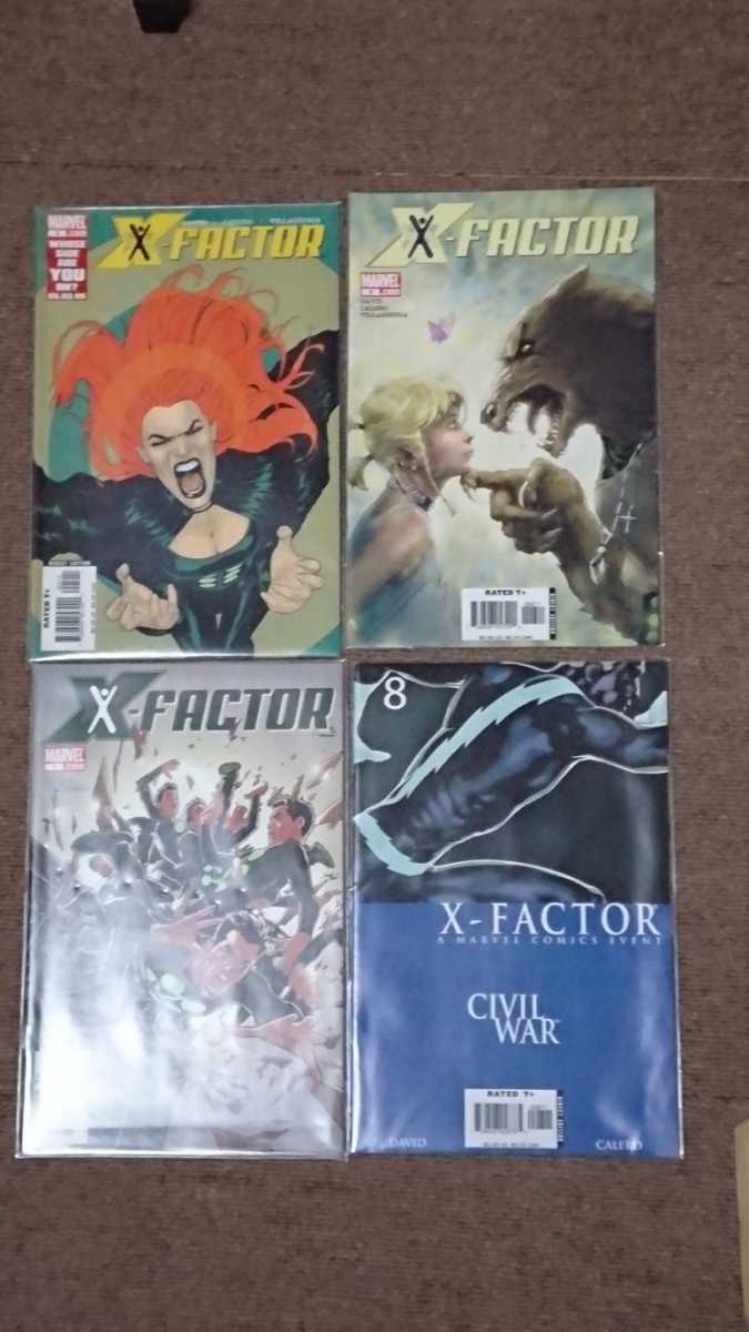 X-Factor/Xファクター Xメン シリーズセット 4冊 #5～#8 X-Men エックスメン アメコミ _画像2