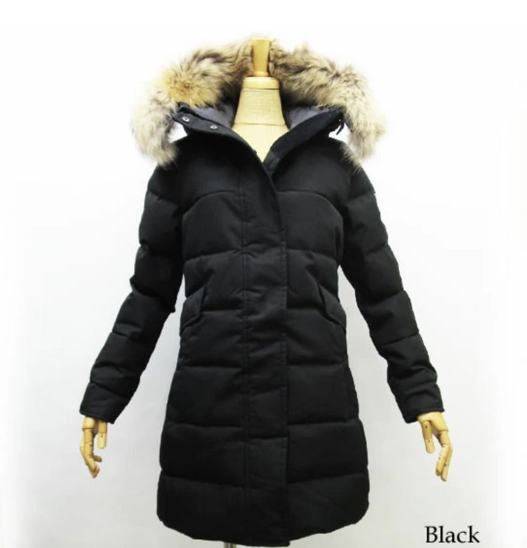 PYRENEX Grenoble Jacket ピレネックス　グルノーブルジャケット 　レディース ロングダウン　　BLACK ブラック　黒　ダウンジャケット_画像1