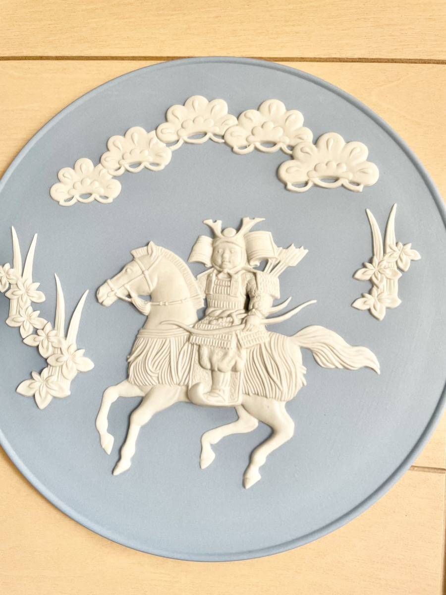  новый товар не использовался трудно найти редкость Wedgwood WEDGWOOD Samurai plate jasper кукла для празника мальчиков .. было использовано день Англия производства 