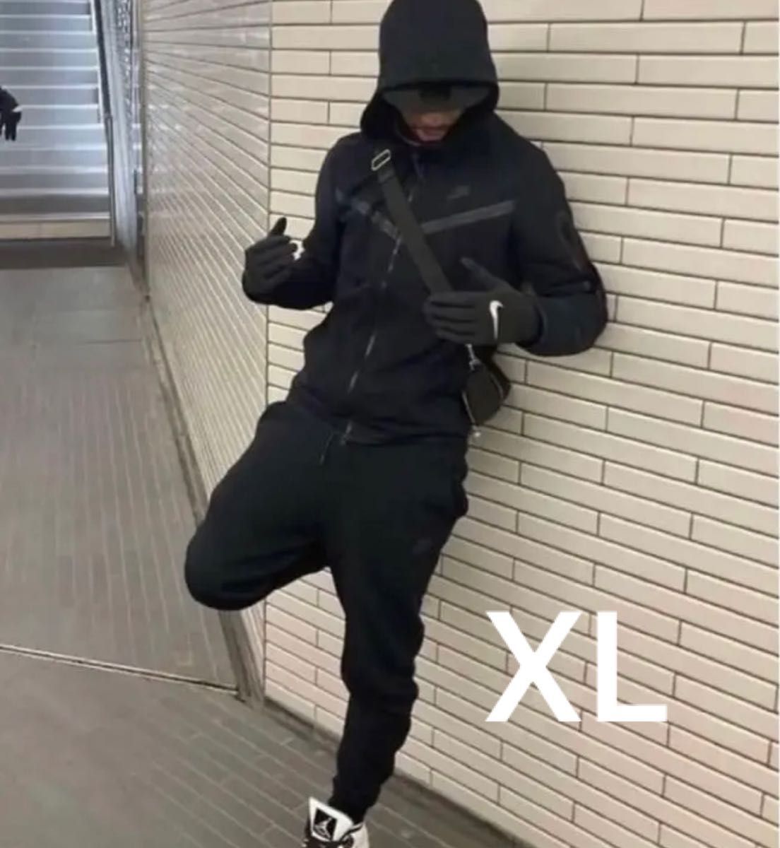 WEB限定デザイン ナイキ テックフリース セットアップ ジャケット2XL