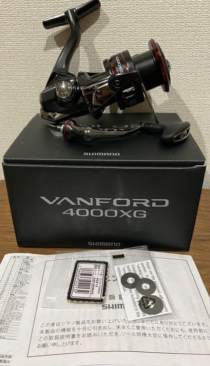 新品 正規品 シマノ(SHIMANO) 20 ヴァンフォード 【4000XG】 スピニングリール 釣り具 サーフ ヒラスズキ