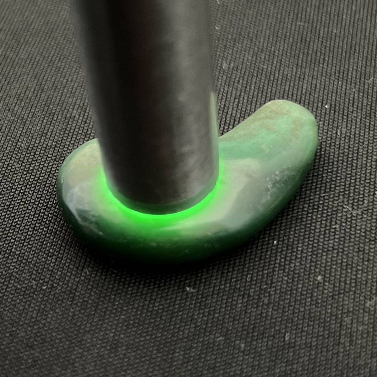 考古☆縄文期 透明度高い本水晶製 勾玉3.9cm☆出雲族装身具邪馬台国
