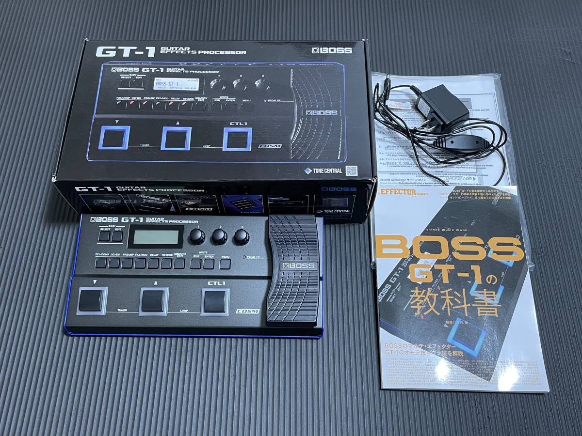 BOSS GT-1 「教科書+アダプター+他」付の美品 | justice.gov.zw