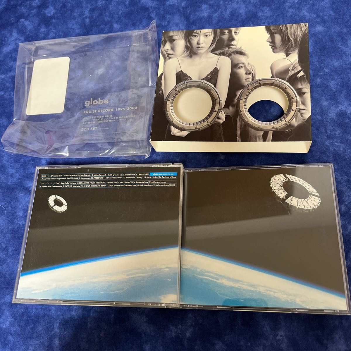 globe CRUISE RECORD 1995-2000 ベストアルバム 初回限定盤 美品 CD2枚組
