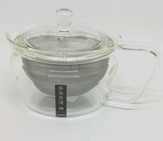 HARIO(ハリオ) 急須茶茶・禅 300ml 耐熱ガラス 新品 CHZ-30T 未使用品の画像1