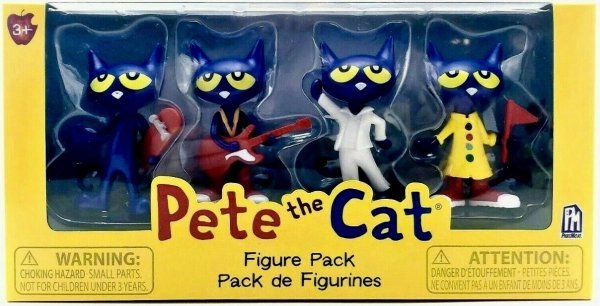 最高の フィギュア ねこのピート 絵本 PETE CAT THE 絵本一般 - fathom.net