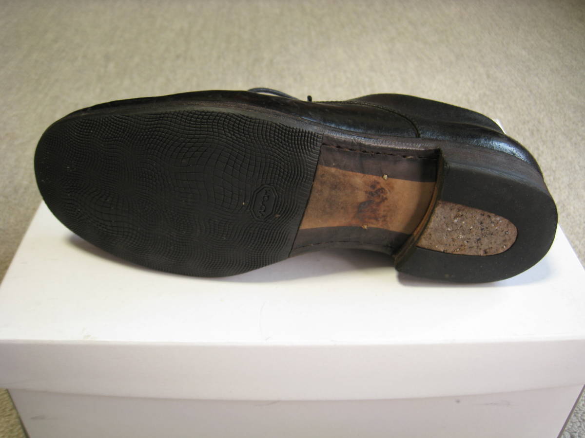 PETROSOLAUM Cordovan Split レザーシューズ 41 黒 26 26 5 PETROSOLAUM Cordovan Split レザーシューズ 41 黒 26 26 5