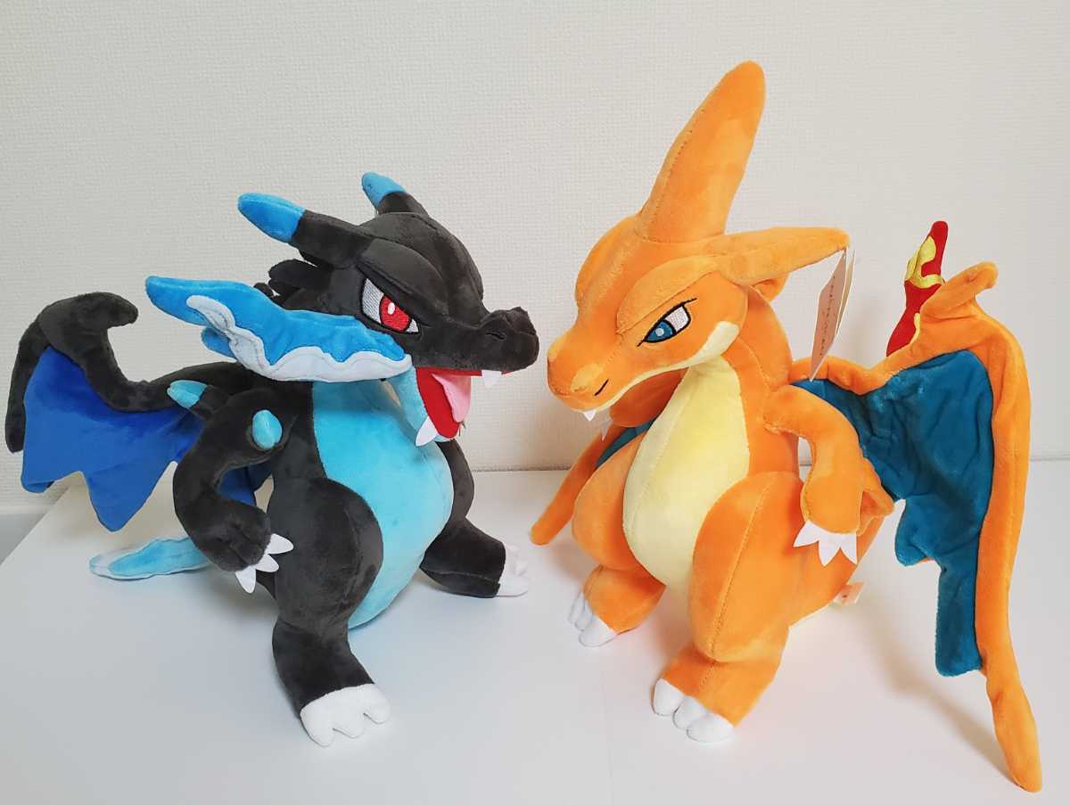 ポケモンぬいぐるみ メガリザードンX&Y 2匹セット ポケモンぬいぐるみ メガリザードンX&Y 2匹セット