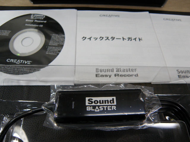 未使用品 Soung BLASTER EasyRecord SB-EZREC レコードやカセットの曲をデジタル化 送料無料の画像5