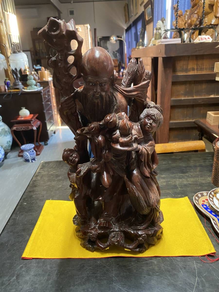 日本製/今治産 【美品】Lucky Gods 福禄寿 陶器 骨董 アンティーク