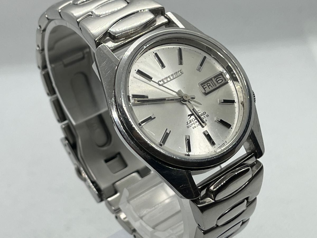 シチズン　レオパール　28800振動 26石 自動巻　      紳士腕時計《1971年製》