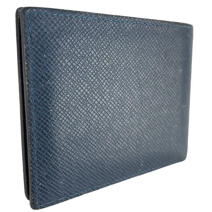 ☆【正規品】ルイヴィトン Louis Vuitton 2つ折り財布 ウォーターカラー ブルー 青 BLEU