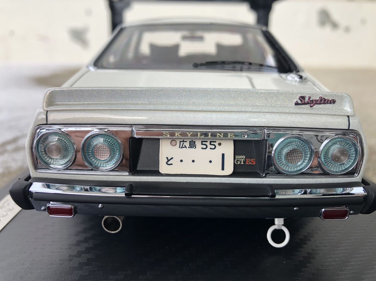 スカイライン ジャパン 1/18 イグニッションモデル 日産 旧車 L型の画像9