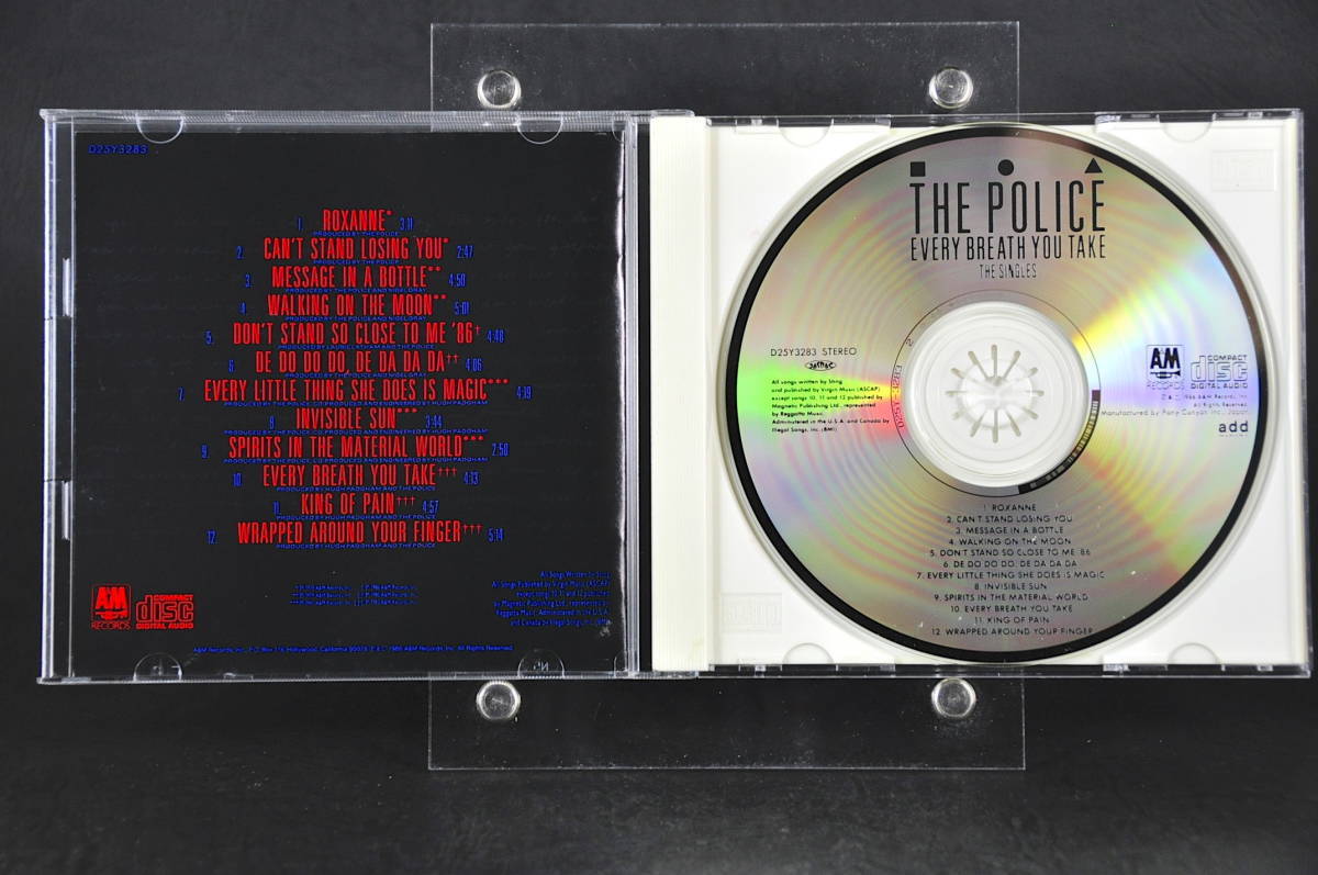  лучший запись * Police / The * одиночный z~ видеть .... хочет #The Police / The Singles #88 год запись все 12 искривление CD BEST альбом записано в Японии D25Y-3283 прекрасный запись 