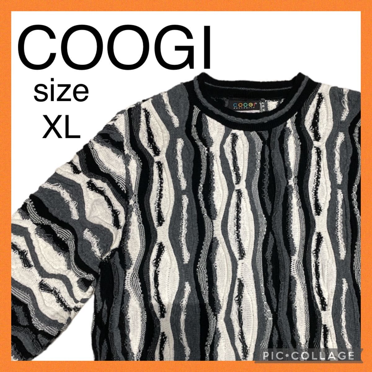 即購入OK 】 COOGI 3D ニットセーター ニット クージー 編み