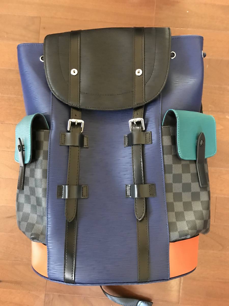 LOUIS VUITTON　クリストファーPM ダミエ・グラフィットキャンバス　N41379C_画像1