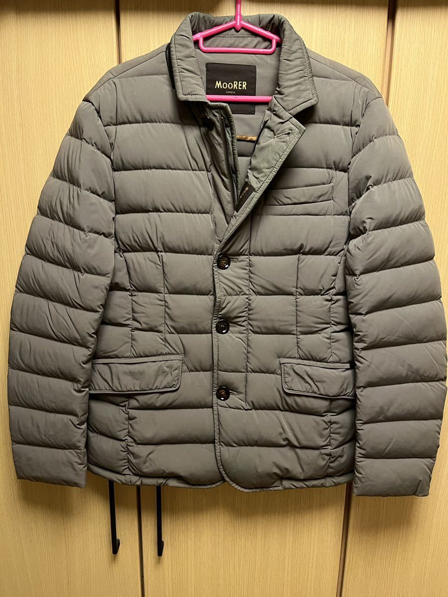 クリスマス特集2022 ZAYN-KN ヴェローナ VERONA ムーレー MOORER 19AW ¥203,500 定価 正規 ダウンジャケット IT0120676151 44 MINK Sサイズ