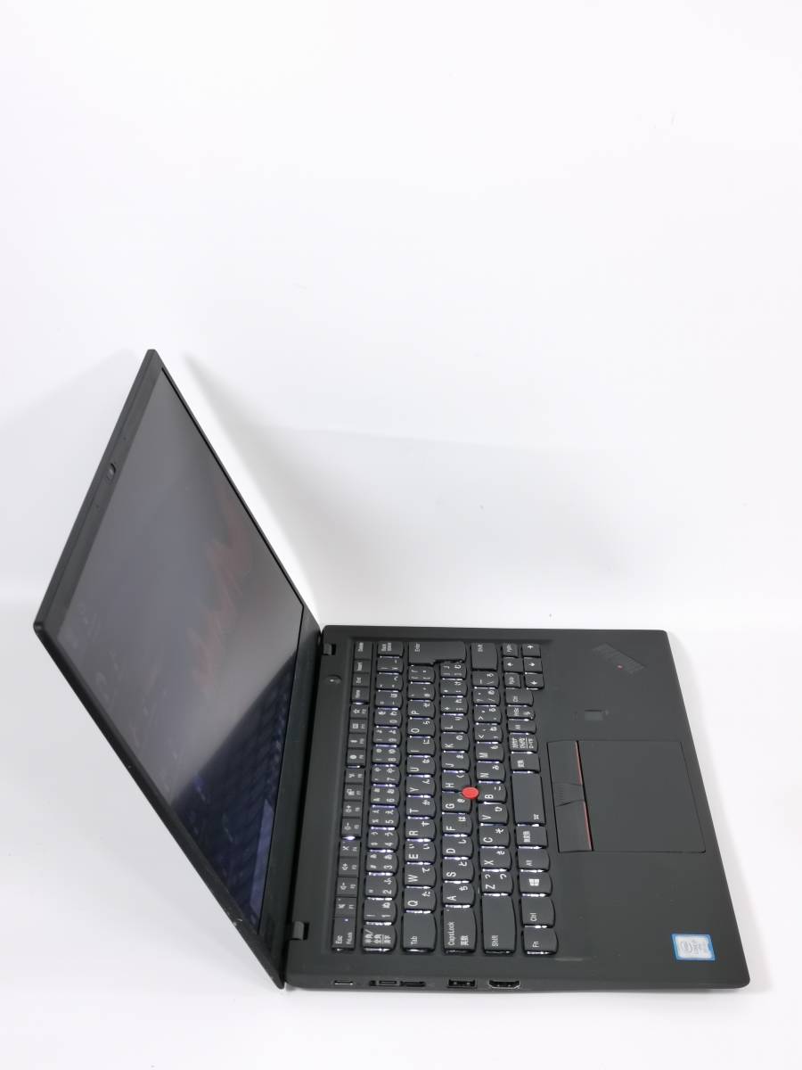 ThinkPad X1 Carbon / Lenovo / LTE 指紋認証 14.0型 タッチパネル / Core i7 8650U / 16GB / 512GB (NVMe) / BLキーボード / Office2021 の画像4