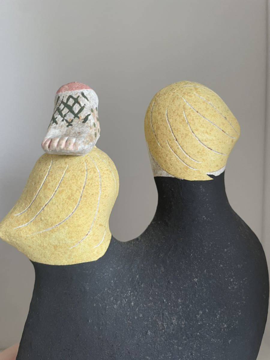 鹿児島睦 さん 壁の鳥 ハンドワーク 手作り作品