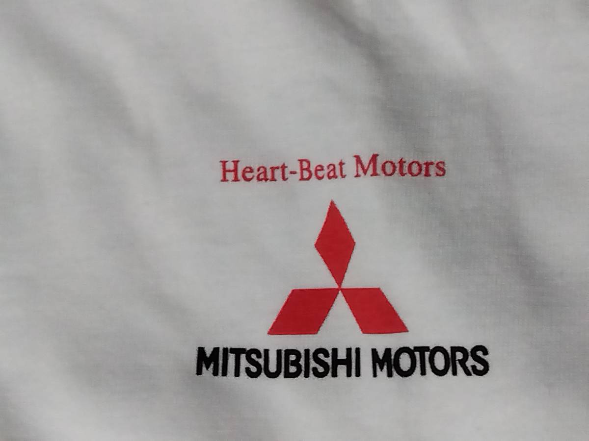 三菱モータース ラリーアート Tシャツ Lサイズ MITSUBISI MOTORS RALLI ART_画像4