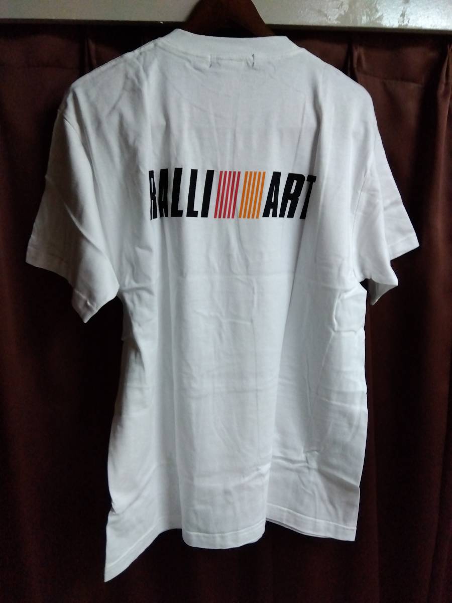 三菱モータース ラリーアート Tシャツ Lサイズ MITSUBISI MOTORS RALLI ART_画像1