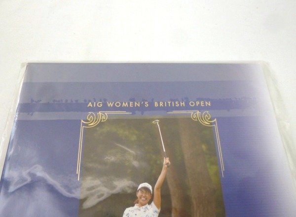 ☆☆2019 AIG 全英女子オープン 優勝記念 渋野 日向子 フレーム切手セット☆未開封品の画像3